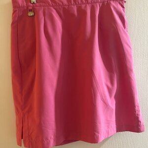 LizGolf Hot Pink Golf Skort